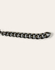 Vintage Sterling Silver WWII Identification Bracelet | Chunky Curb Link | 7” Chain Stamped