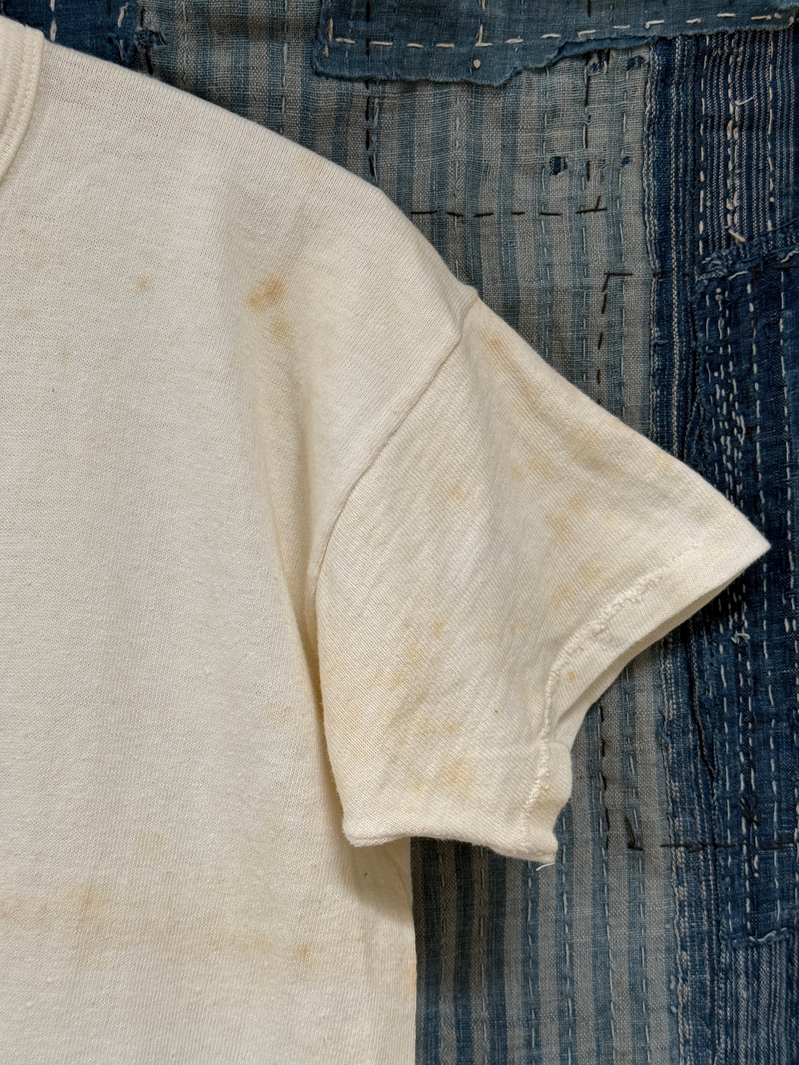 Vintage 1940-50's Oneitaknit Cotton T-Shirt | Heritage Blank