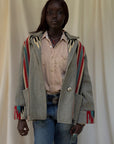 Vintage 1940’s Chimayo Ganscraft Woven Jacket | Southwest Hand Woven Wool Jacket