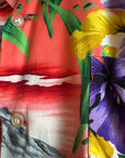 Vintage 1950’s Penney’s Made In Japan Rayon Hawaiian Shirt