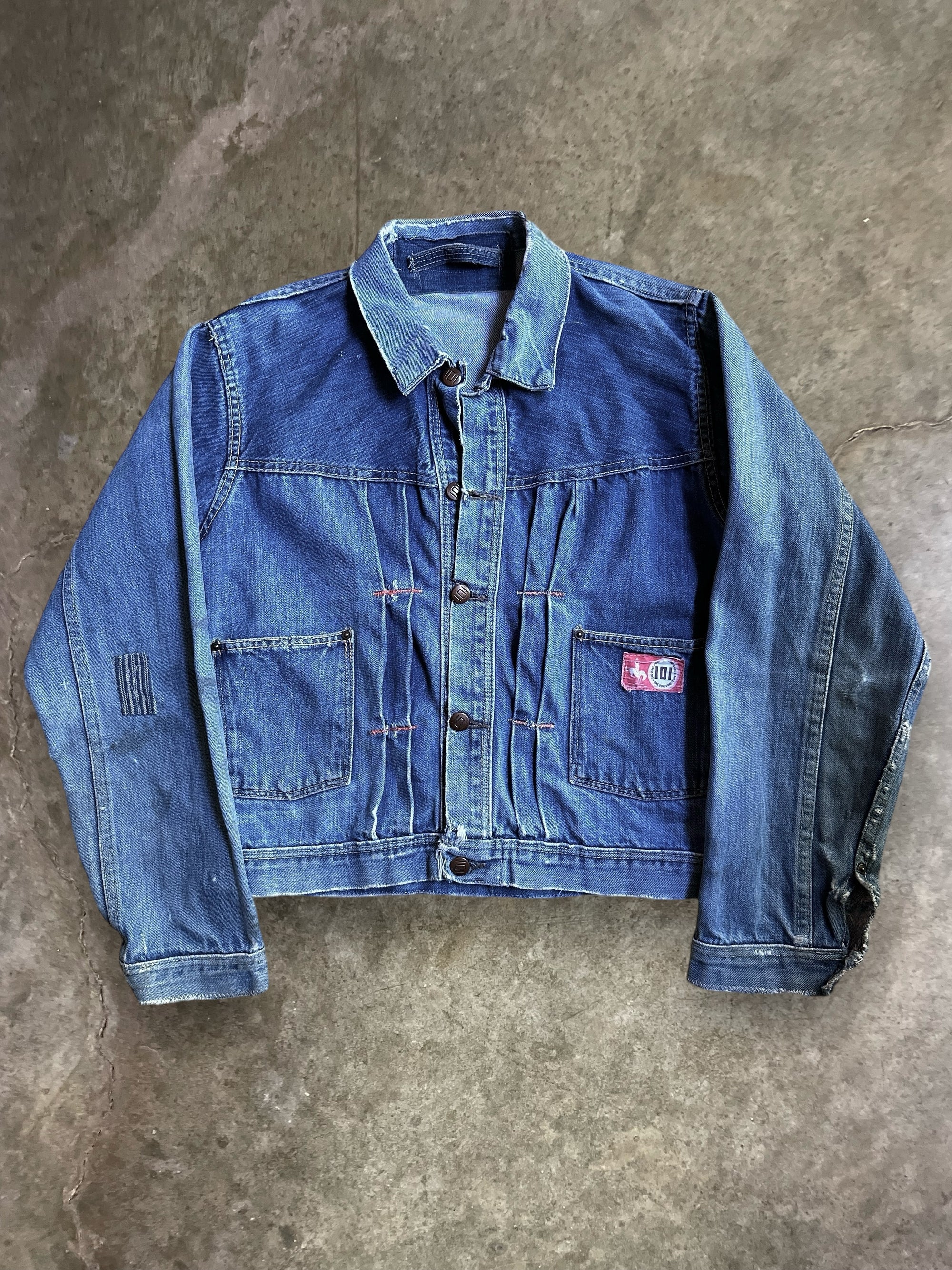 Vintage 1940’s Montgomery Ward 101 Buckle Back Jacket