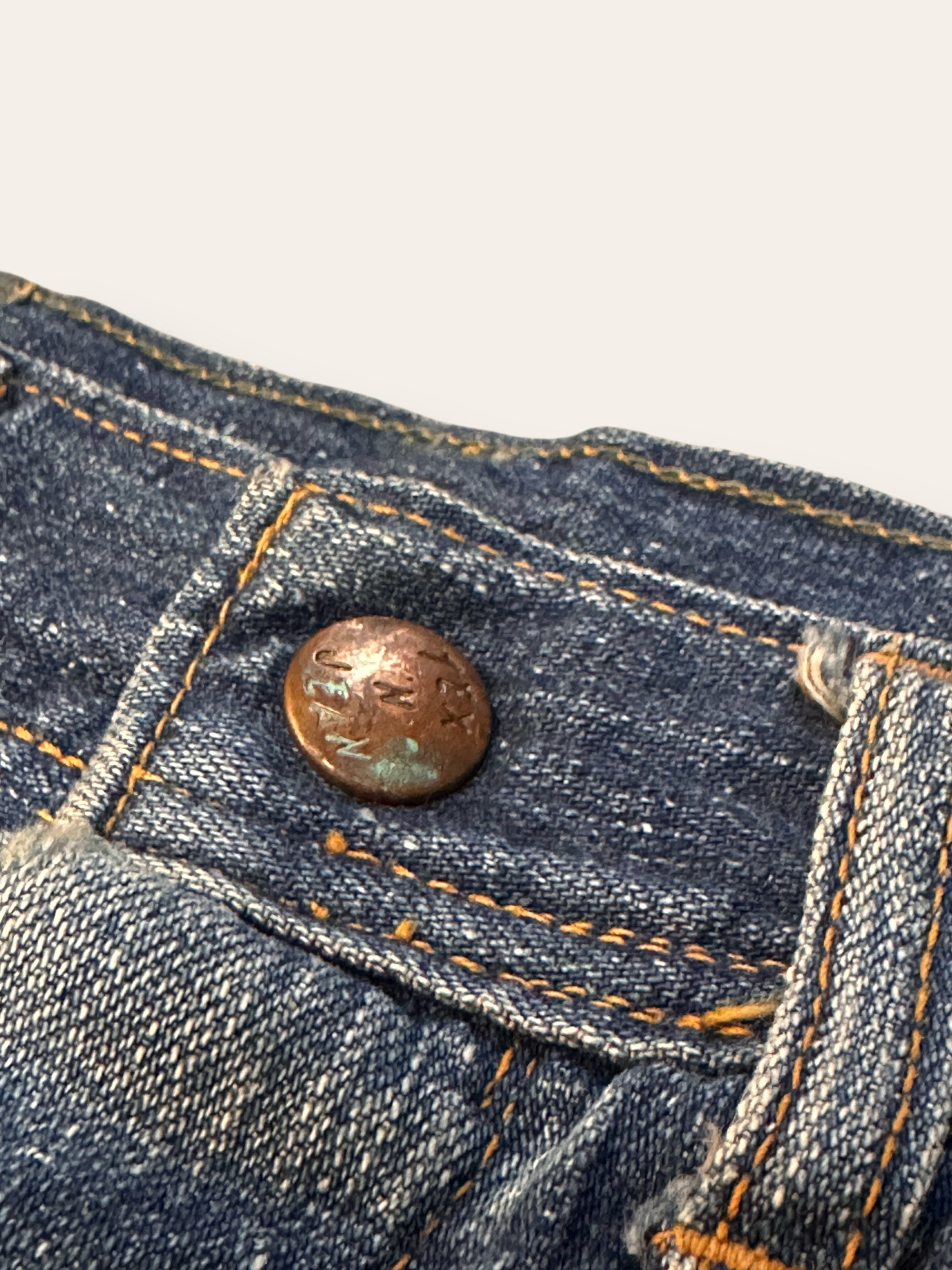 Vintage 1940’s-50’s Tex N Jean Denim W:24
