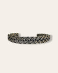 Vintage Braided Sterling Silver Bracelet
