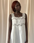 Vintage 1900’s Cotton & Lace Gauze Cotton Dress