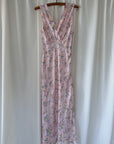 Vintage 1930’s Rayon Flower Print Slip Dress