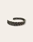 Vintage Braided Sterling Silver Bracelet
