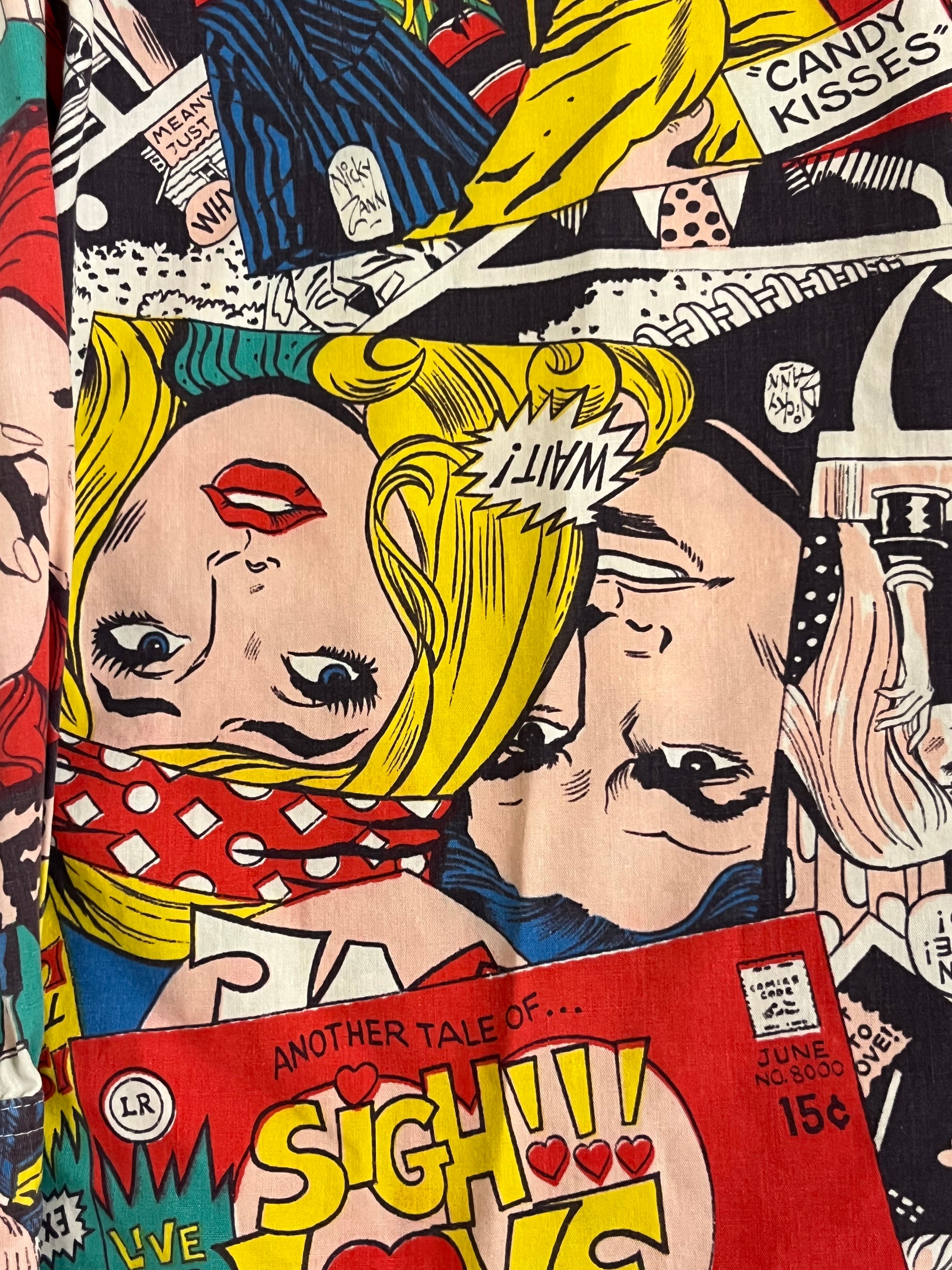 Vintage 1960’s Nicky Zann Comic Shirt