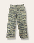 Vintage 1970’s Civilian Tiger Stripe Camo Baker Pants W:36