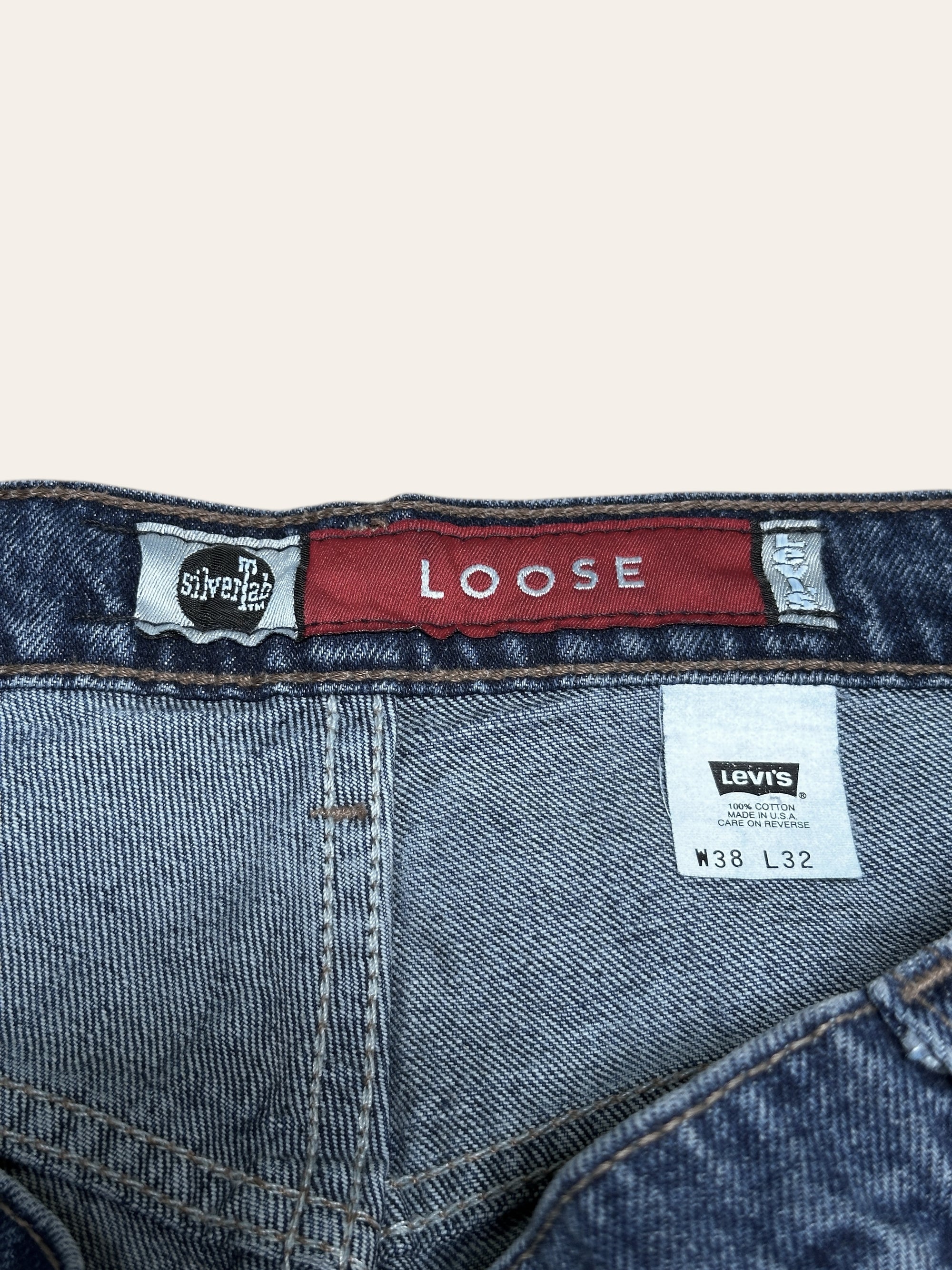 Vintage 1990’s Levi’s Silvertab Loose Denim W:36