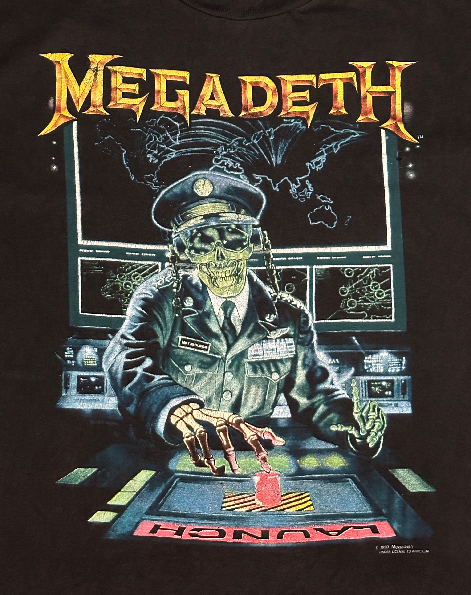 Vintage 90’s Megadeth Rust In Peace T-Shirt