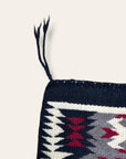 Vintage Navajo Storm Pattern Wool Weaving