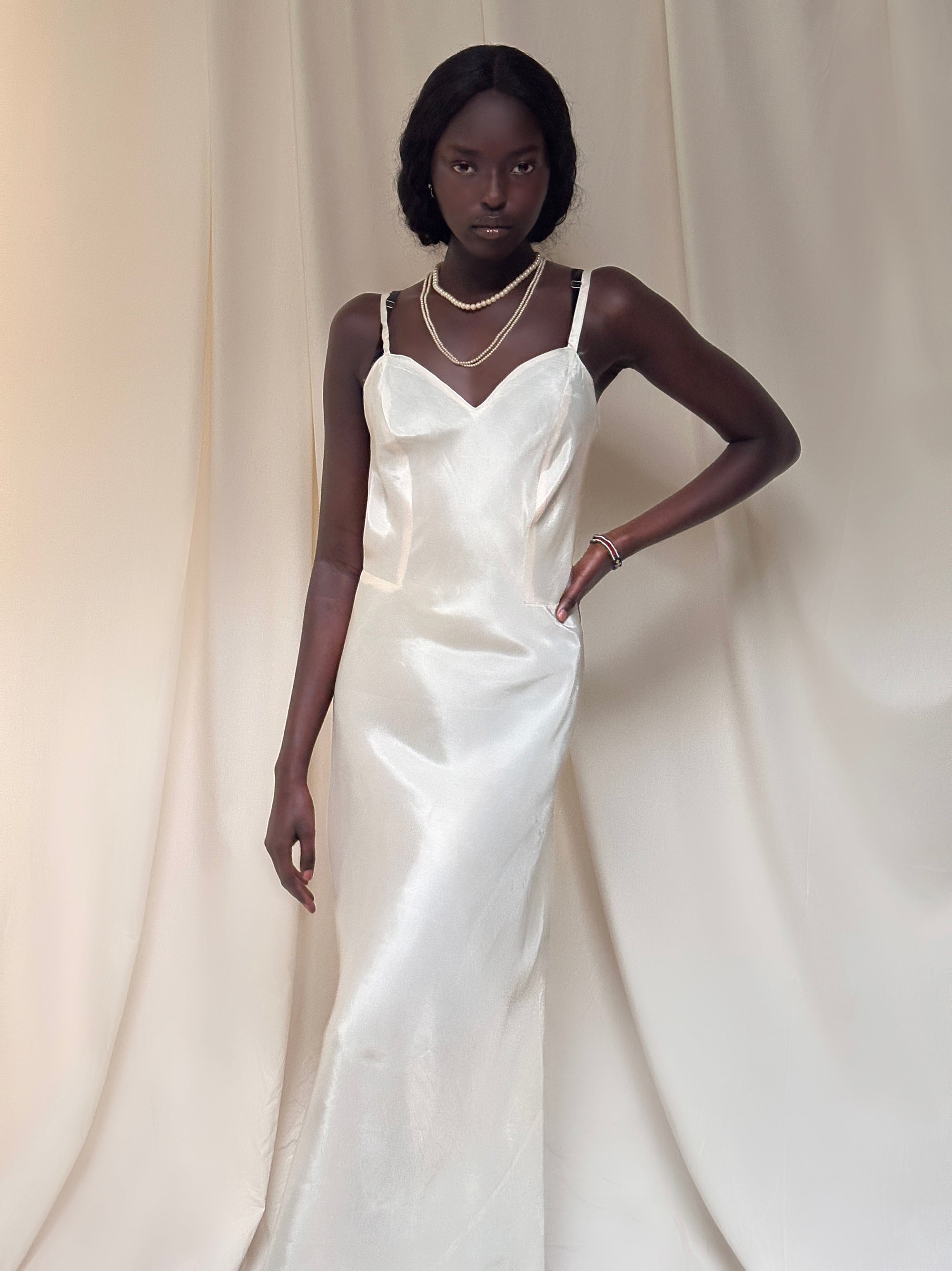 Vintage 1940’s Acetate Slip Dress