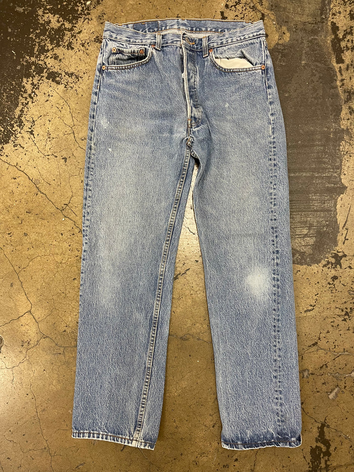 Vintage Levi’s denim blue jeans