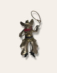 Vintage 1940’s Cowboy Lasso Pin