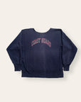 Vintage 1980’s Coast Gaurd Champion Reverse Weave Distressed Sweatshirt