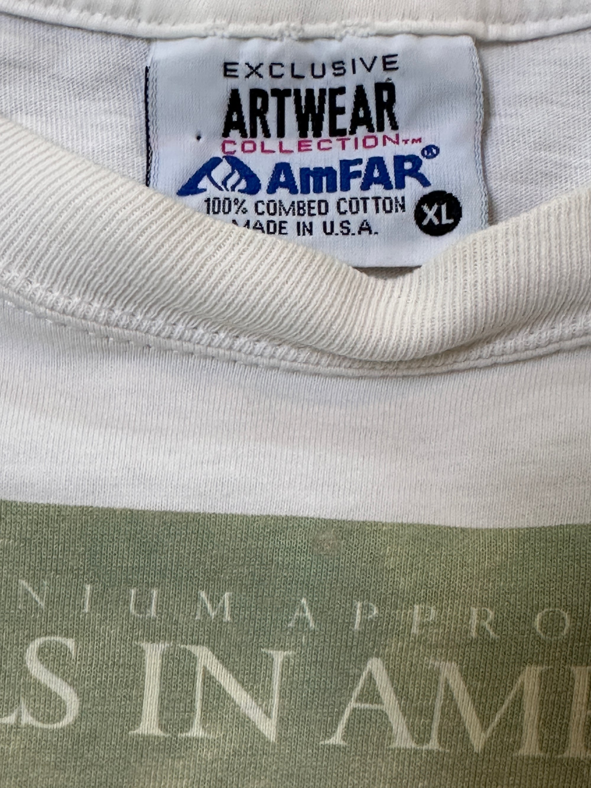 Vintage 1990’s Milton Glaser Angels In America Art T-Shirt
