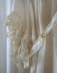 Vintage 1920’s Flapper Silk & Lace Robe Top