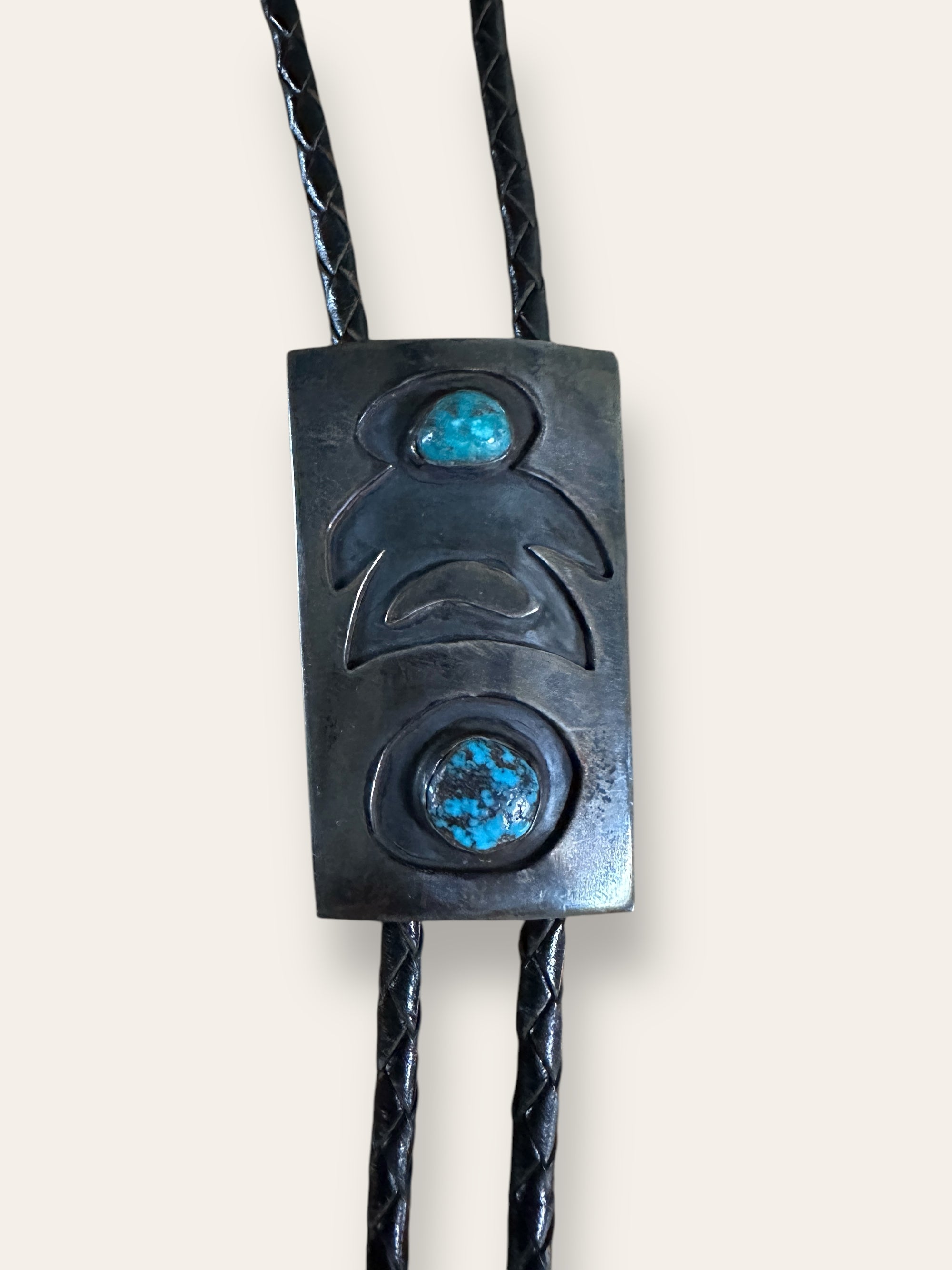 Vintage 1960’s Old Pawn Navajo Bolo Tie