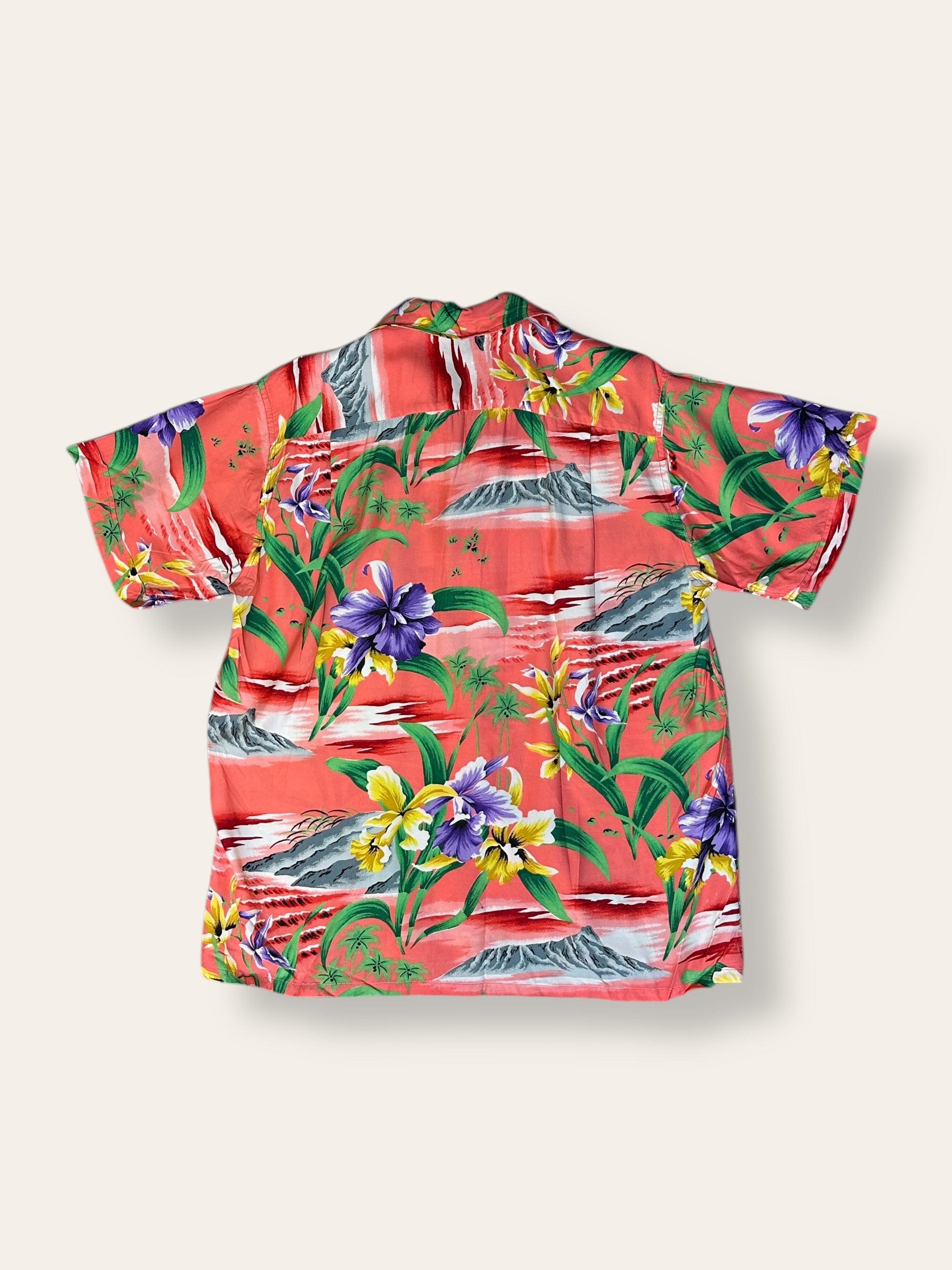Vintage 1950’s Penney’s Made In Japan Rayon Hawaiian Shirt