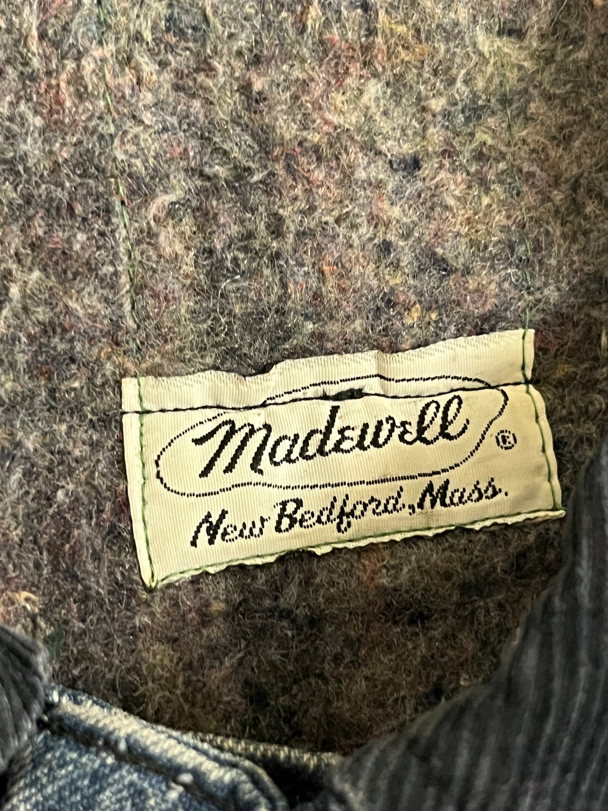 Vintage 1960’s Madewell Blanket Lined Barn Jacket