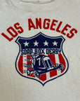 Vintage 1960’s Los Angeles Soap Box Derby Flock Print T-Shirt