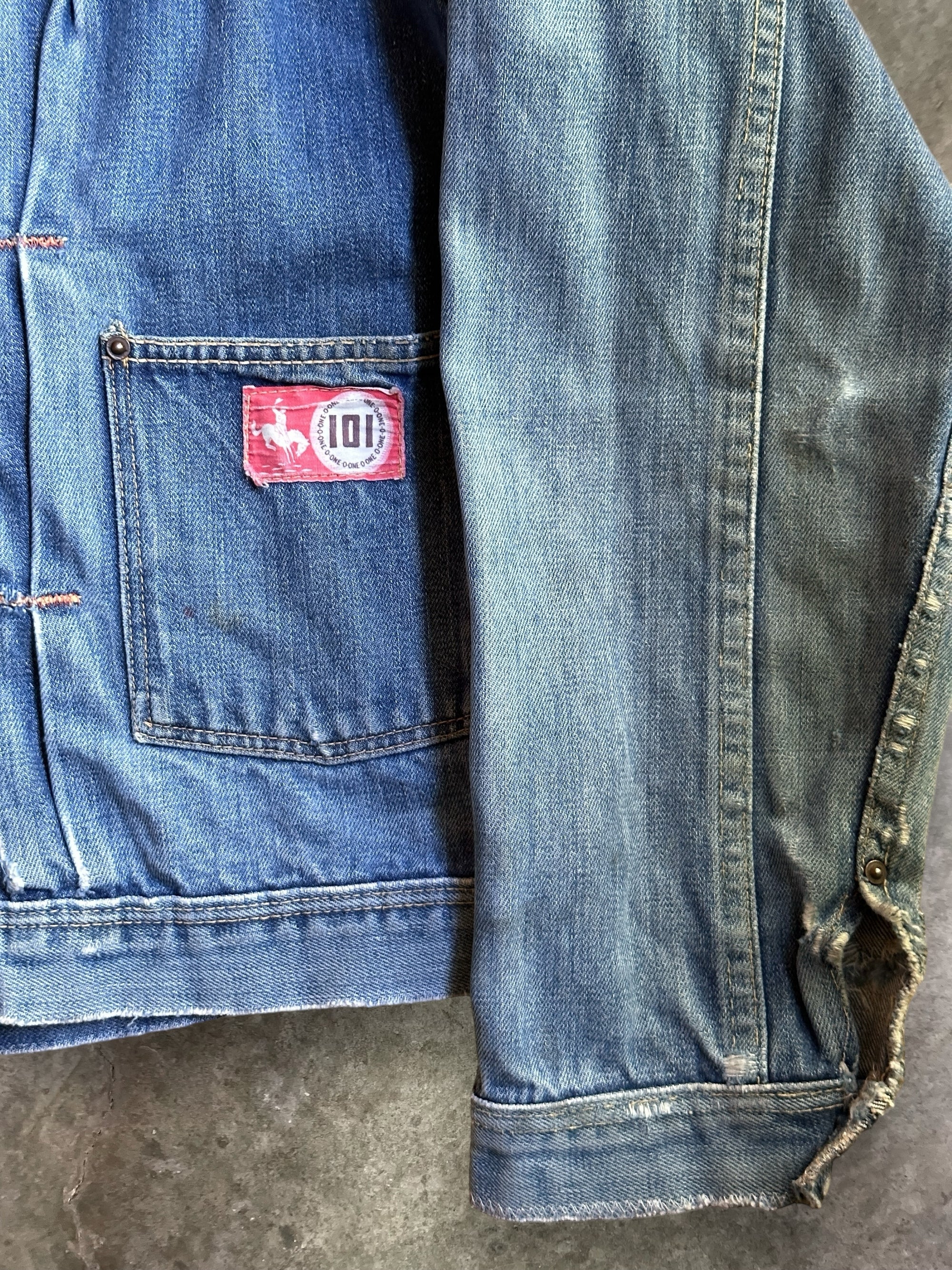 Vintage 1940’s Montgomery Ward 101 Buckle Back Jacket