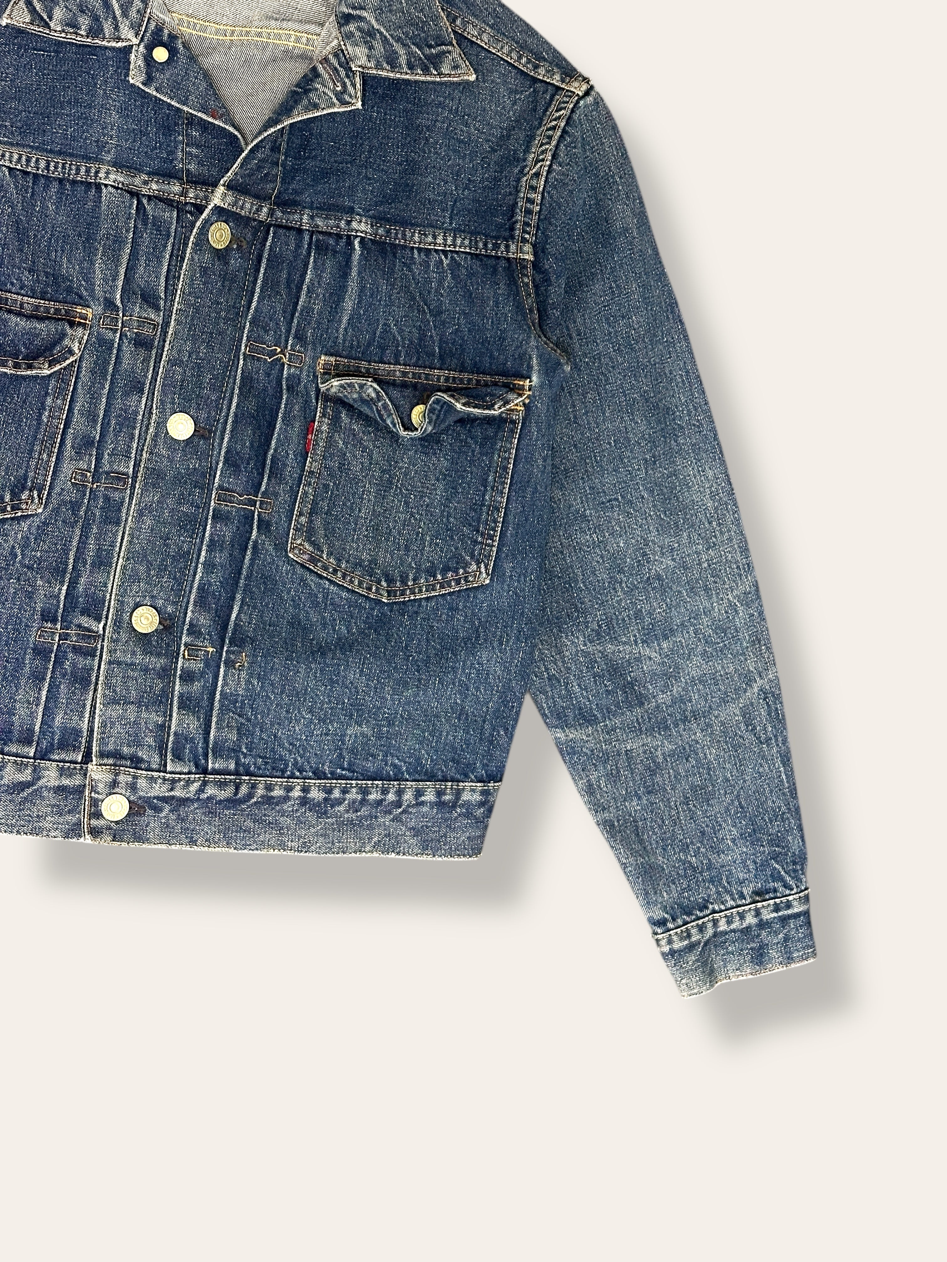 Vintage 1950's Levi's 507XX Type 2 Denim Jacket 42 – Afterlife