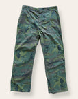 Vintage 1970’s Civilian ERDL Camo Poplin Ripstop Baker Pants W:36