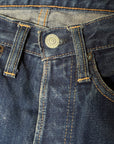Vintage 1960s Levi’s 501s Big E Hippie Patchwork Denim Jeans | Bell Bottom Folk Art Custom Denim Pants W:26