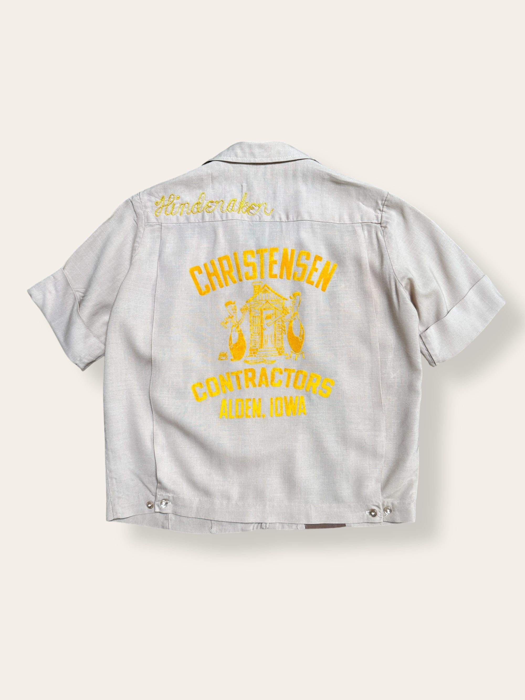 Vintage 1950’s Nat Nast Creation Rayon Bowling Shirt