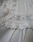 Vintage Edwardian Antique Lace Trim Blouse