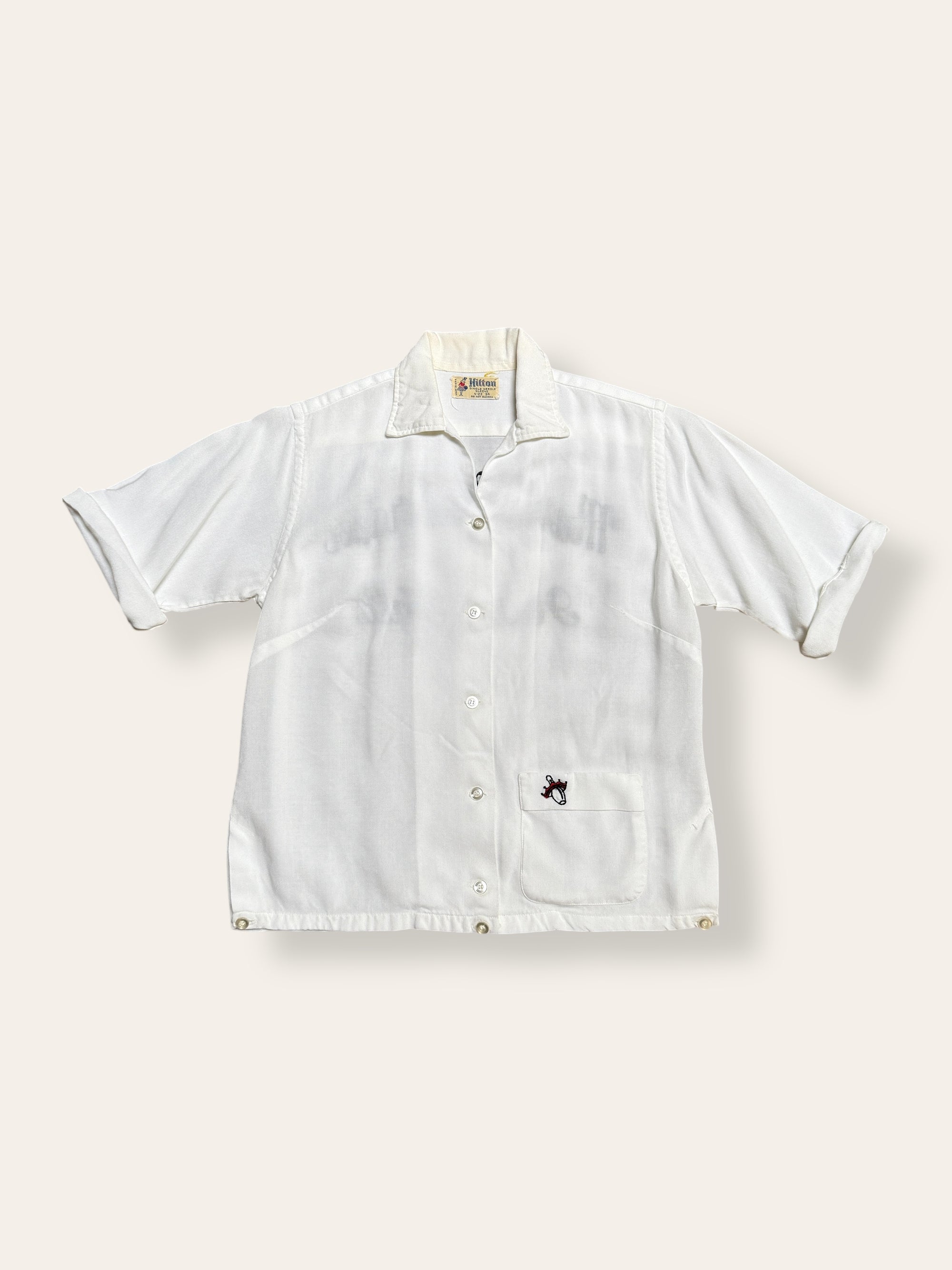 Vintage 1950’s Hilton Rayon Bowling Shirt