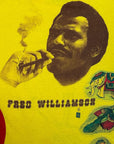 Vintage 1970s Kelley Mouse Studio Test Print T-Shirt | Car Racing | Fred Williamson Graphic | Rare 1970s Psychedelic Art T-Shirt