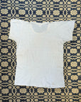 Vintage 1960’s Fruit Of The Loom Cotton T-Shirt | Heritage Blank Antique White Undershirt