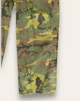 Vintage 1960’s-70’s Camouflage Poplin Baker Pants W:37