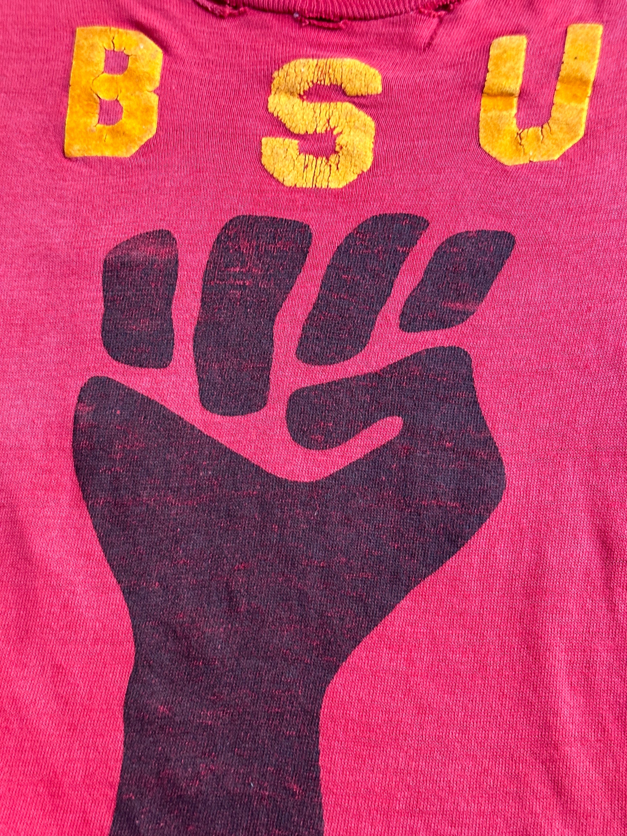 Vintage 1960’s BSU Black Student Union T-Shirt