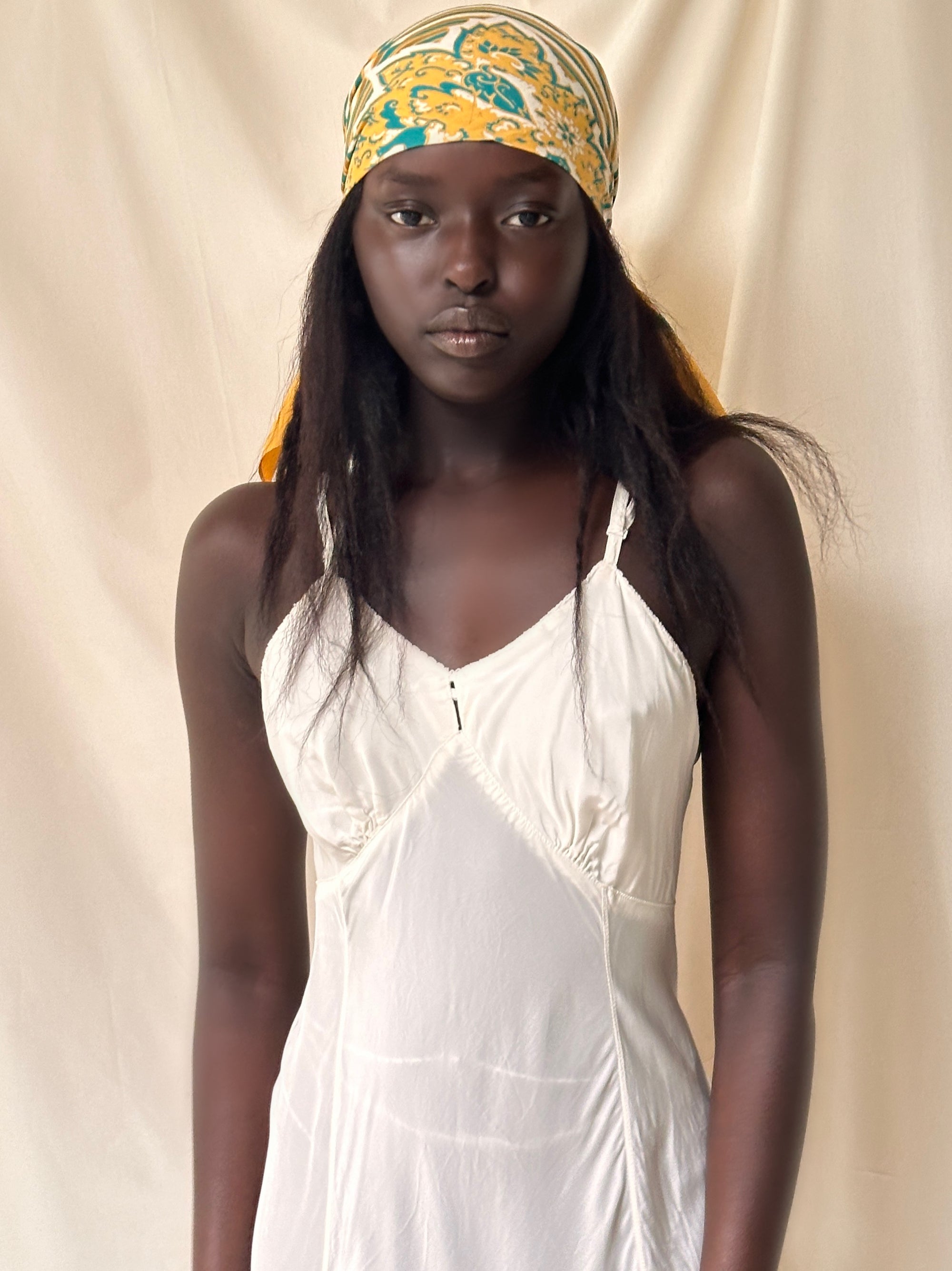 Vintage 1940’s Stardust Ivory Slip Dress