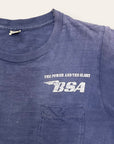 Vintage 1960’s BSA Motorcycle Pocket T-shirt