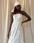 Vintage 1900’s Cotton Strapless Dress