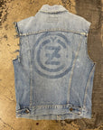 Vintage 1960s Levi’s Big E Denim Vest CZ MOTORCYCLES