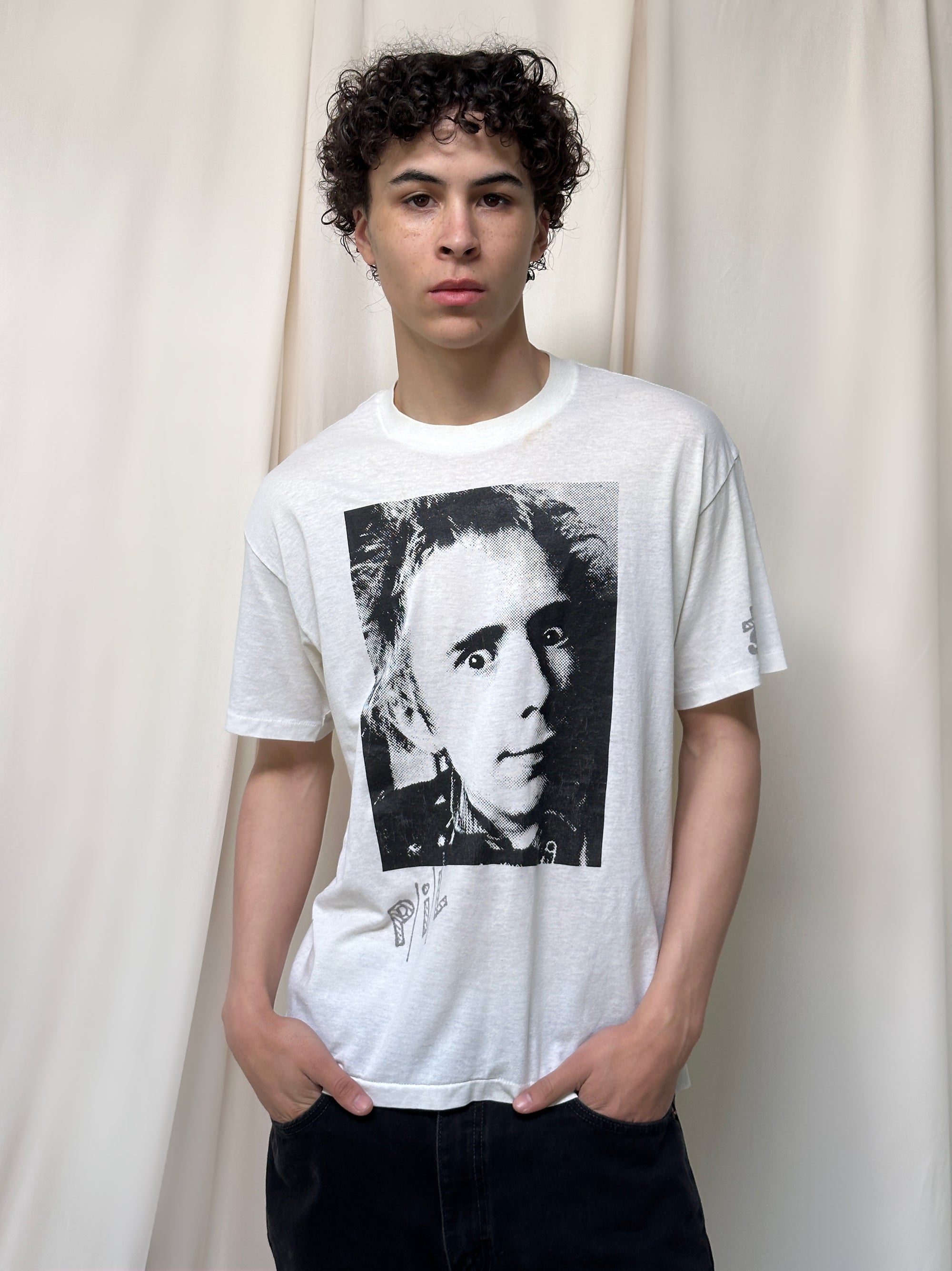 Vintage 1980’s Johnny Rotten Public Image with Hand Written Art T-Shirt