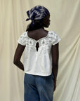 Vintage 1900s Edwardian Crochet Top | Antique Blouse Romantic Cottagecore
