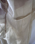 Vintage 1940’s Delicate Silk Crème Dress