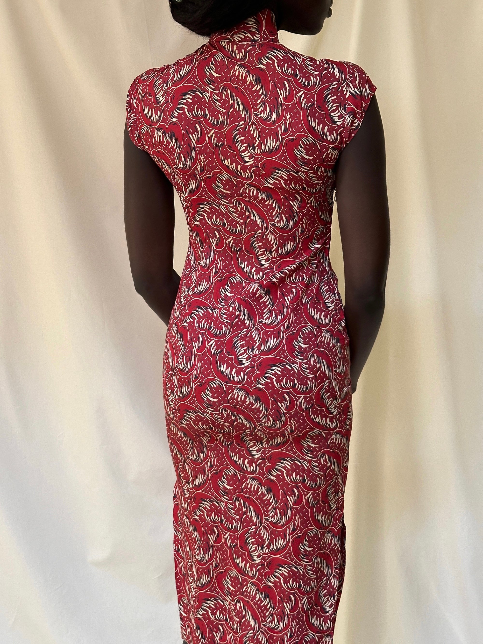 Vintage 1940’s-50’s Cheongsam Dress