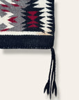 Vintage Navajo Storm Pattern Wool Weaving