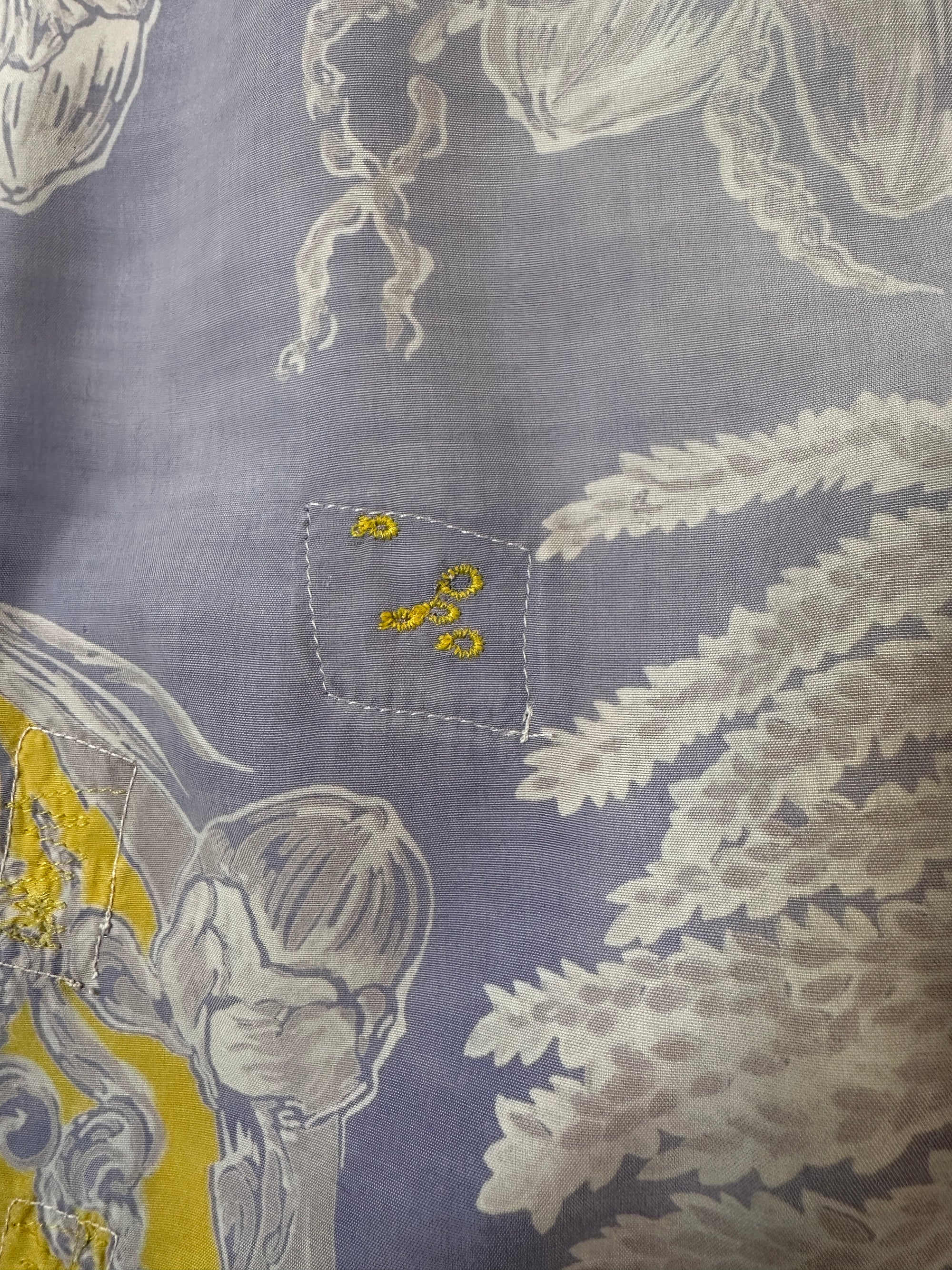 Vintage 1950’s Mended Andrade Hawaiian Shirt