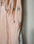Vintage 1930s Barbizon Silk Rayon Slip Dress | Bias-Cut Negligée Nightgown