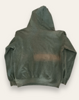Vintage 1960’s Sage Green Sun-faded Hooded Sweatshirt