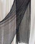 Vintage 1920’s Flapper Silver Assuit Egyptian Shawl