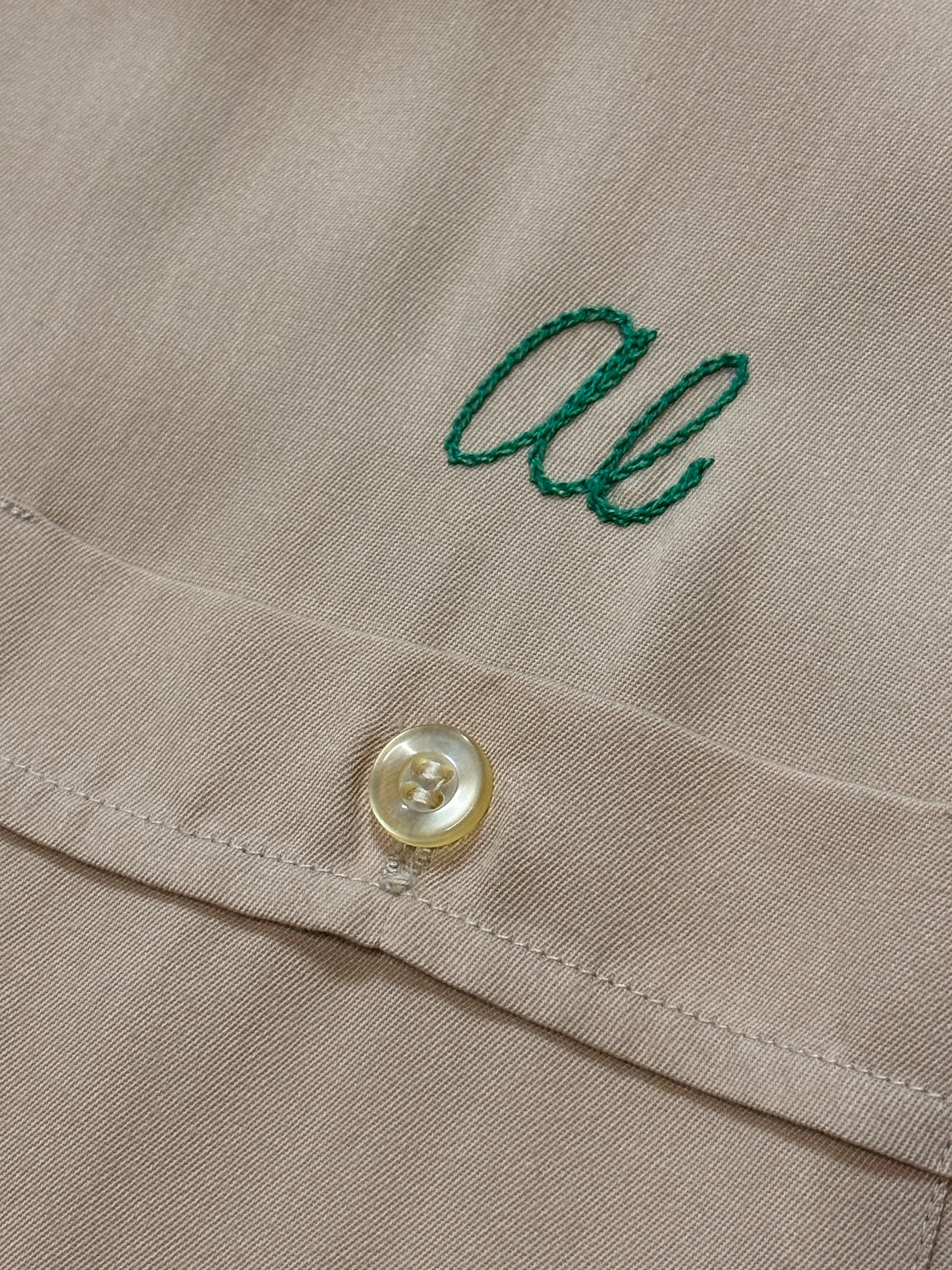 Vintage 1950’s Tchefuncta Country Club Chain Stitch Shirt